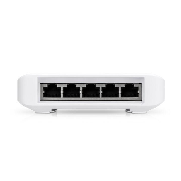 Ubiquiti Usw-flex Unifi Switch 5X Gigabit Ethernet (1X Entrada POE 4X Salida Poe) 46W Paquete de 3