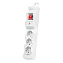 Multiprise de protection Armac Multi M3, 3 prises, câble 5M, gris