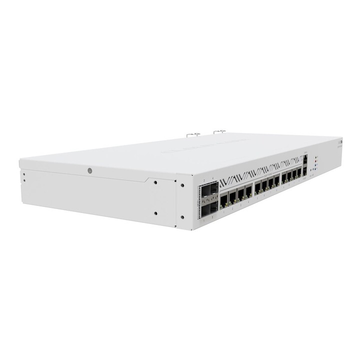 Mikrotik Ccr2116-12g-4s+ Cloud Core Router 4x2 GHz, 128 MB NAND, 4x 10ge Sfp+, 13x 1GE Ports, 2x AC-Eingänge, L6