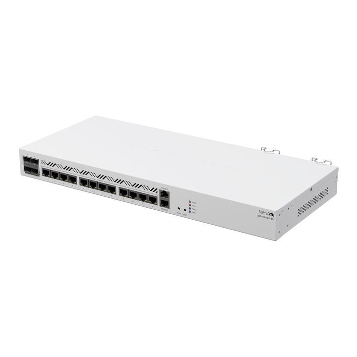Mikrotik Ccr2116-12g-4s+ Cloud Core Router 4x2 GHz, 128 MB NAND, 4x 10ge Sfp+, 13x 1GE Ports, 2x AC-Eingänge, L6