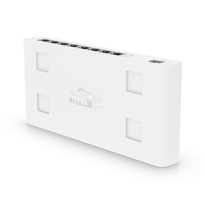 Ubiquiti Uisp-r-eu Gigabit POE Router per applicazioni Micropop, 8 porte GBE Rj45 con Poe passivo, 1X Sfp, 110 W