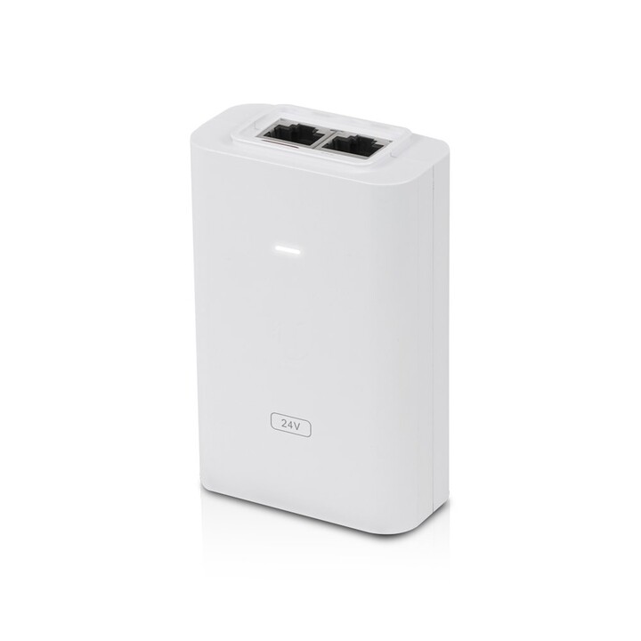 Ubiquiti poe-24-24w-g-wh-eu adaptador de corriente gigabit 24v 24w 1a blanco eu