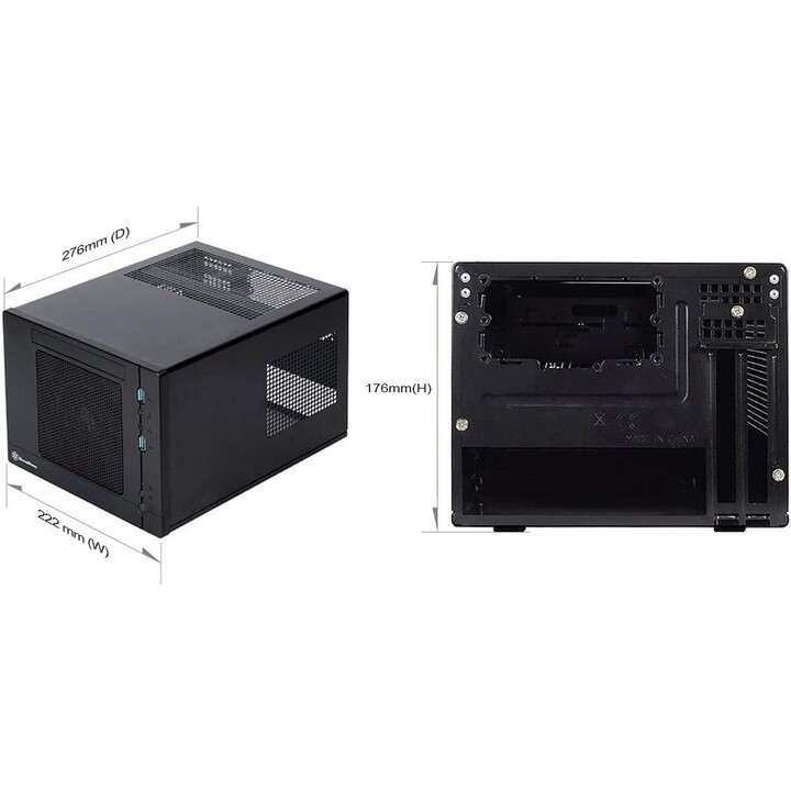 SilverStone SST-SG05BB-Lite Sugo USB 3.0 - nero