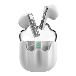 COOL Dual Pod Vision Bluetooth-Stereo-Ohrhörer weiß