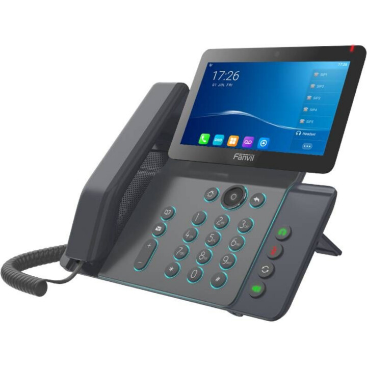 Fanvil V67 Poe Wifi Smart Camphone, Bluetooth Nero