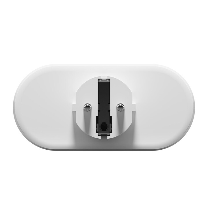 Tesla Smart Plug Doppelsteckdose mit Wi-Fi, weiß