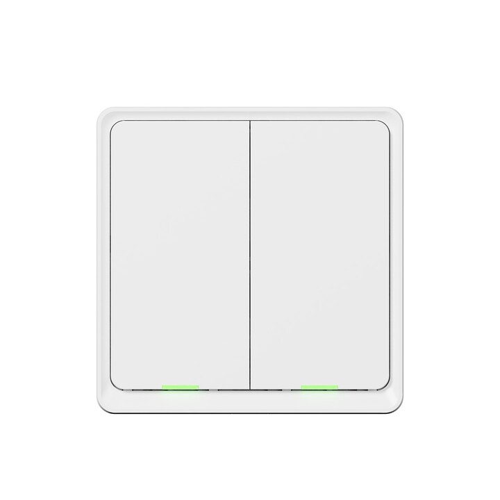 Interruptor doble TESLA TSL-SWI-ZIGBEE2 Smart Switch Dual ZigBee
