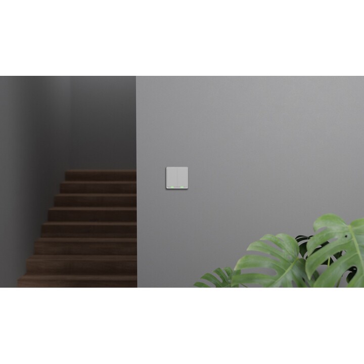 Double interrupteur TESLA TSL-SWI-ZIGBEE2 Smart Switch Dual ZigBee