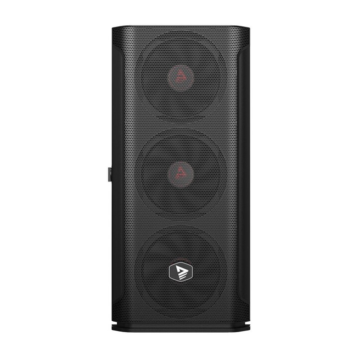 SAVIO Boîtier d'ordinateur Shadow X2 Mesh/Glass Noir