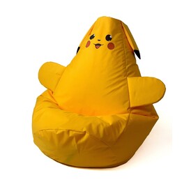 Pouf sacco Sako Pikachu giallo XL 130 x 90 cm