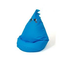 Sako bolso puf Dragonek azul L 105 x 80 cm