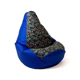 Sako pouffe bag Pear print chabber-pad L 105 x 80 cm