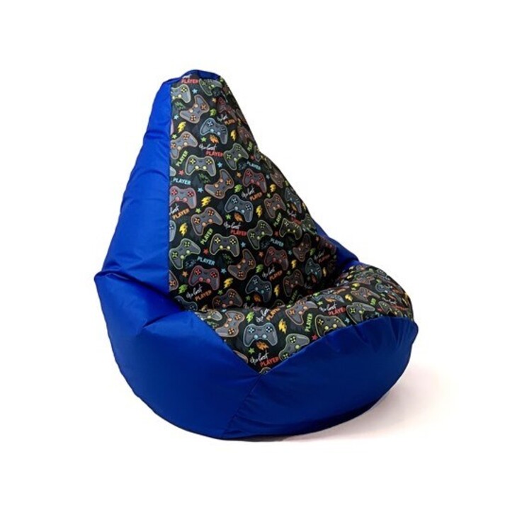 Sako bolso pouffe Pear print chabber-pad L 105 x 80 cm