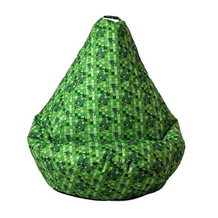 Sako Tasche Pouffe Birnendruck Minecraft L 105 x 80 cm