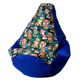 Saco pufe Sako Estampado pêra centáurea-PAW Patrol L 105 x 80 cm