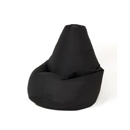 Sako bolso puf Pera negro XL 130 x 90 cm
