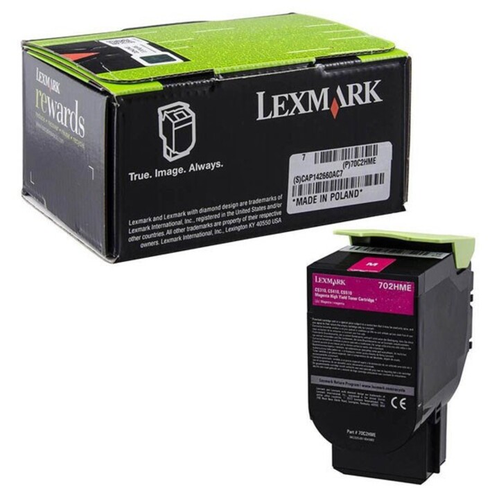Lexmark 702HM Original Magenta Toner