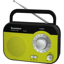Sunstech RPS560/Radio portative verte