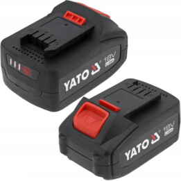 YATO YT-828463 Batterie rechargeable, Tension de tournevis sans fil 18V, temps de charge 2 heures
