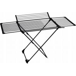 Secadora de ropa PROMIS SORRENTO, extensible + 2 alas, negro