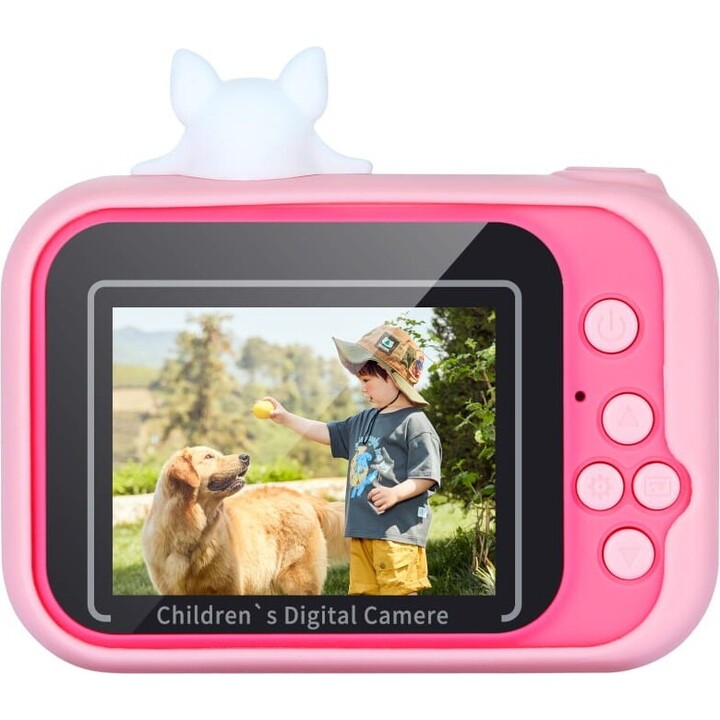 Câmara Digital A8S Rosa - Câmara para crianças