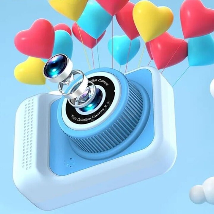 Q1 Blu - Fotocamera per bambini