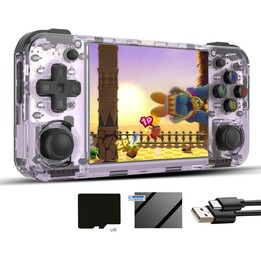 Anbernic RG35XX H 64Go Violet - Console rétro portable