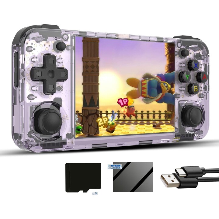 Anbernic RG35XX H 64GB Púrpura - Consola Retro Portátil