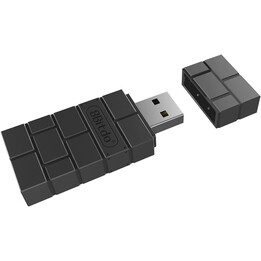 8Bitdo Adaptador Gaming Wireless 2 Preto - Nintendo Switch / Android TV / Windows / MacOS / Raspberry Pi 3B+ / 3B / 2B