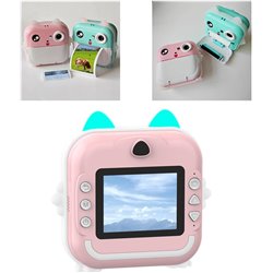 Appareil photo Q5 Impression Photo Rose - Appareil photo pour enfants