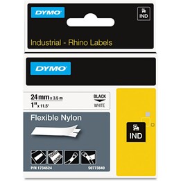 Dymo ID1-24 Nylon Bianco Originale