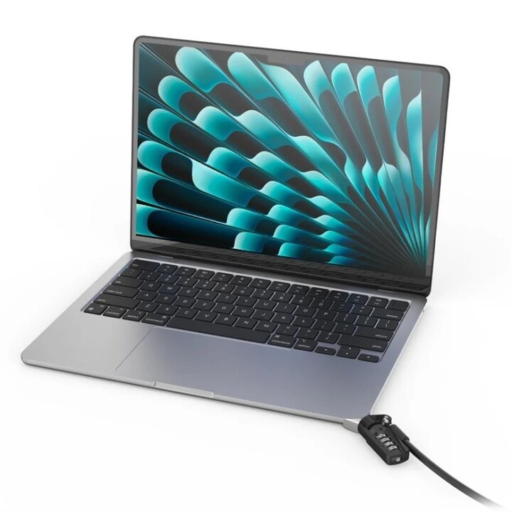 Adaptador Ledge MacBook Air 15" M2 2023 T-slot Ledge Lock com trava de cabo combinada