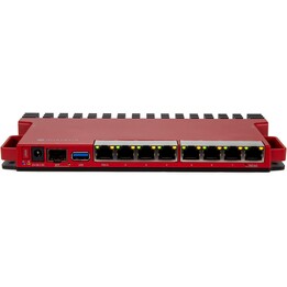 MikroTik L009UiGS-RM router Gigabit Ethernet rojo