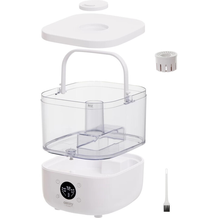 Camry | CR 7973w | Humidifier | 23 W | Water tank capacity 5 L | Suitable for rooms up to 35 m2 | Ultrasonic | Humidification ca
