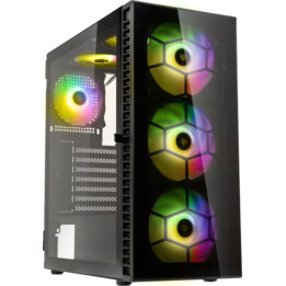 Kolink Observatorio Hf Glass Argb Midi Torre Negro