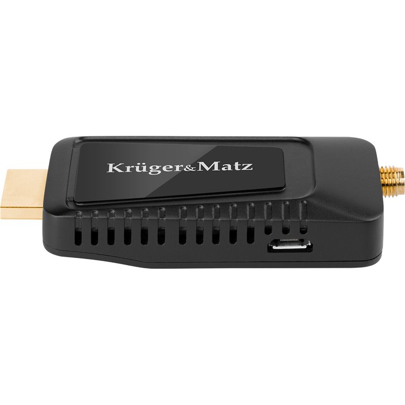 Kruger & Matz Mini Dekoder Dvb-T2 H.265 Hevc Km9999