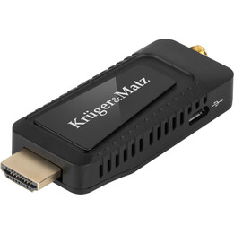 Kruger & Matz Mini Dekoder Dvb-T2 H.265 Hevc Km9999