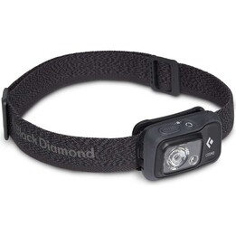 Lampada frontale Black Diamond Cosmo 350, grafite