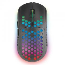 Souris de jeu sans fil Mars Gaming MMW3/Batterie rechargeable/Jusqu&#39;à 3200 DPI