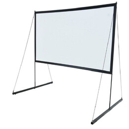 Tragbare Projektionswand, ca. PB150A/ 326 x 184 cm
