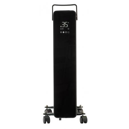 Calentador de aceite eléctrico 2500W Wi-Fi Negro 11