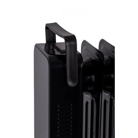 Calentador de aceite eléctrico 2500W Wi-Fi Negro 11