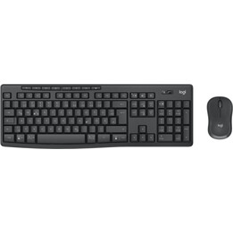 Logitech MK370 Combo for Business, kabelloses Tastatur- und Maus-Set Schwarz