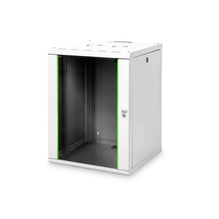 Digitus 16HE 19" wall enclosure Unique series RAL 7035 gray (compact enclosure DN-19 16U-6/6)