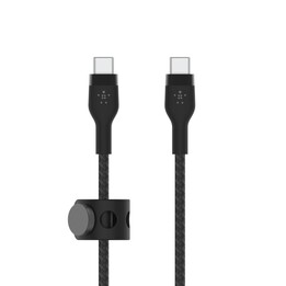 Belkin BOOST↑CHARGE PRO Flex USB Kabel 1 m USB 2.0 USB C Schwarz