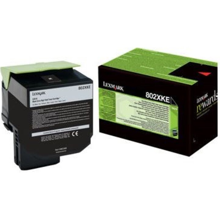Lexmark 80C2XKE Original Toner Schwarz