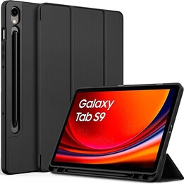 Samsung Galaxy Tab S9 kompatible Hülle Schwarz