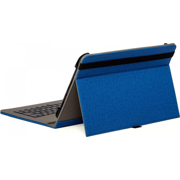 Capa para tablet Nilox Basic 10,1" + teclado USB azul
