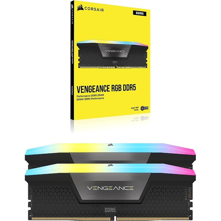 Corsair Vengeance RGB 32GB 2x16GB 6400MHz CL36 Preto