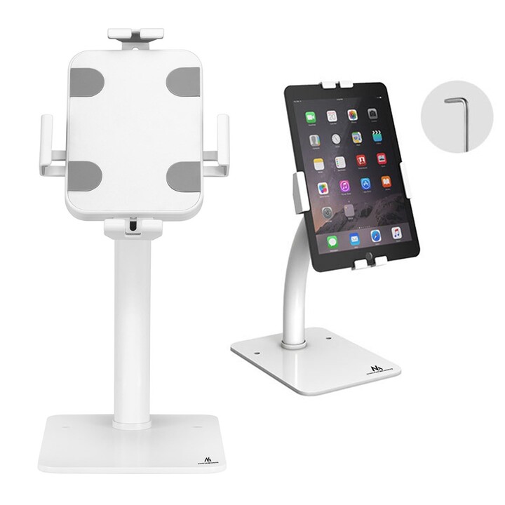 Universal Tablet Halterung mit Sperrfunktion, 7,9 Zoll bis 11 Zoll Tisch- oder Wandmontage Stabiler TischständerfürTablets Ant